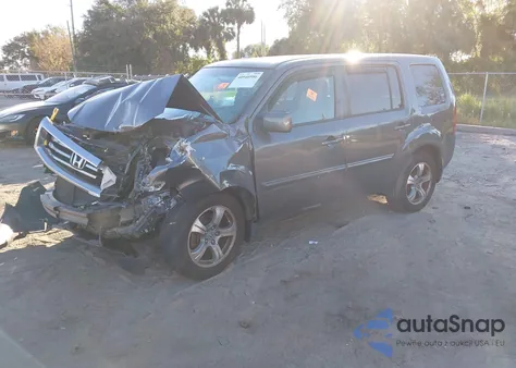 2014 Honda Pilot Ex from USA, damaged, VIN 5FNYF3H46EB024208